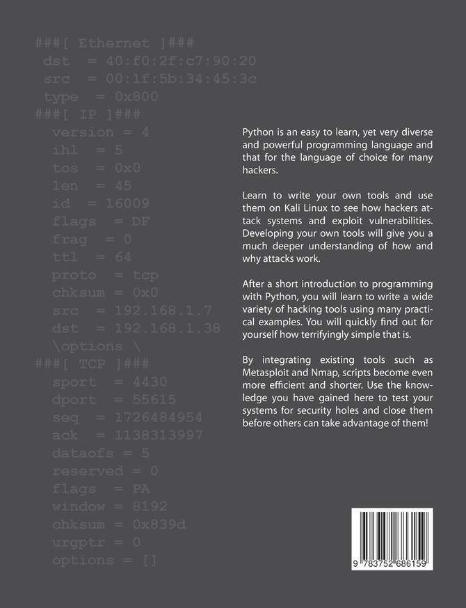 Hacking with Python and Kali-Linux