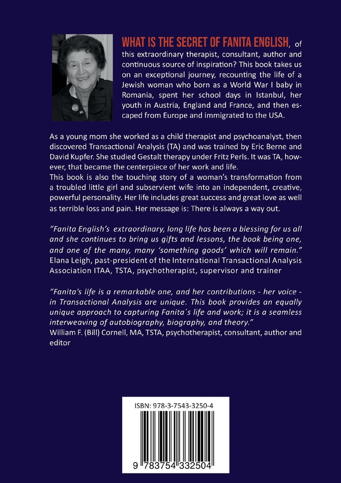 Fanita English A Therapist's life and work