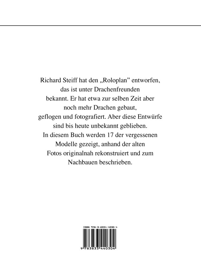 Der Drachendesigner Richard Steiff