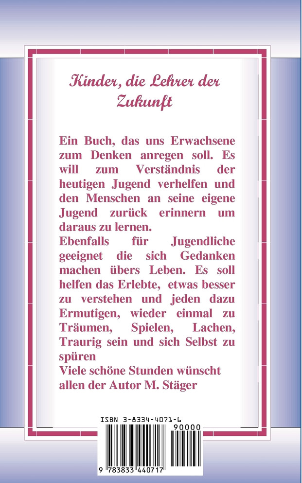 Kinder, die Lehrer der Zukunft