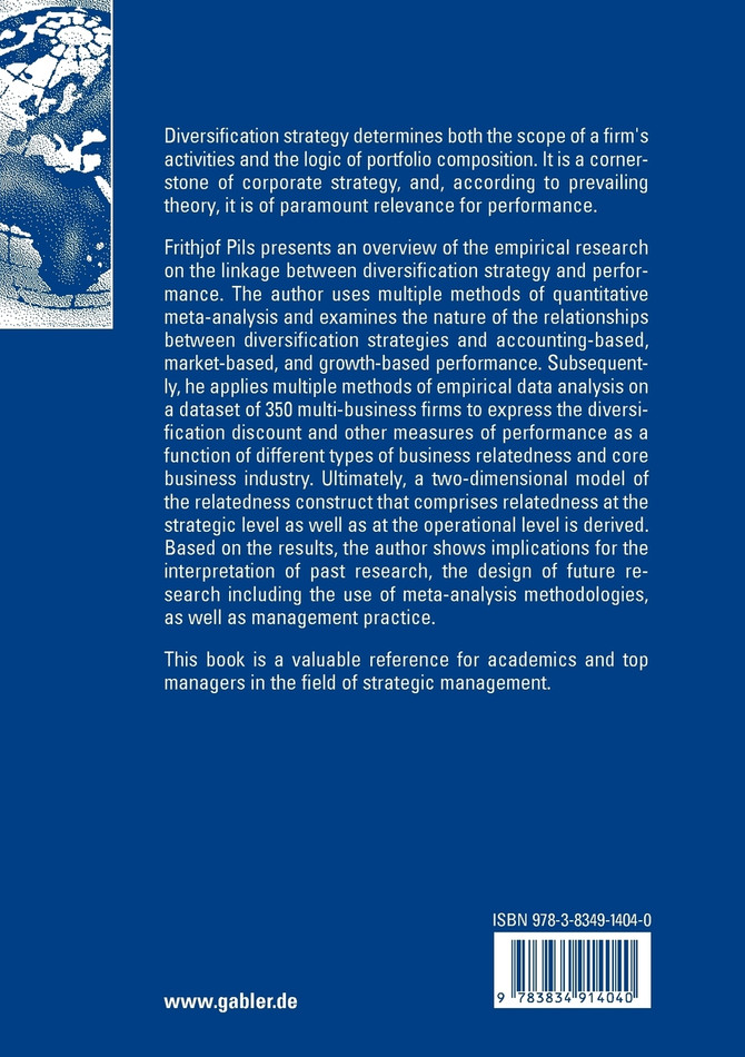 Diversification, Relatedness, and Performance