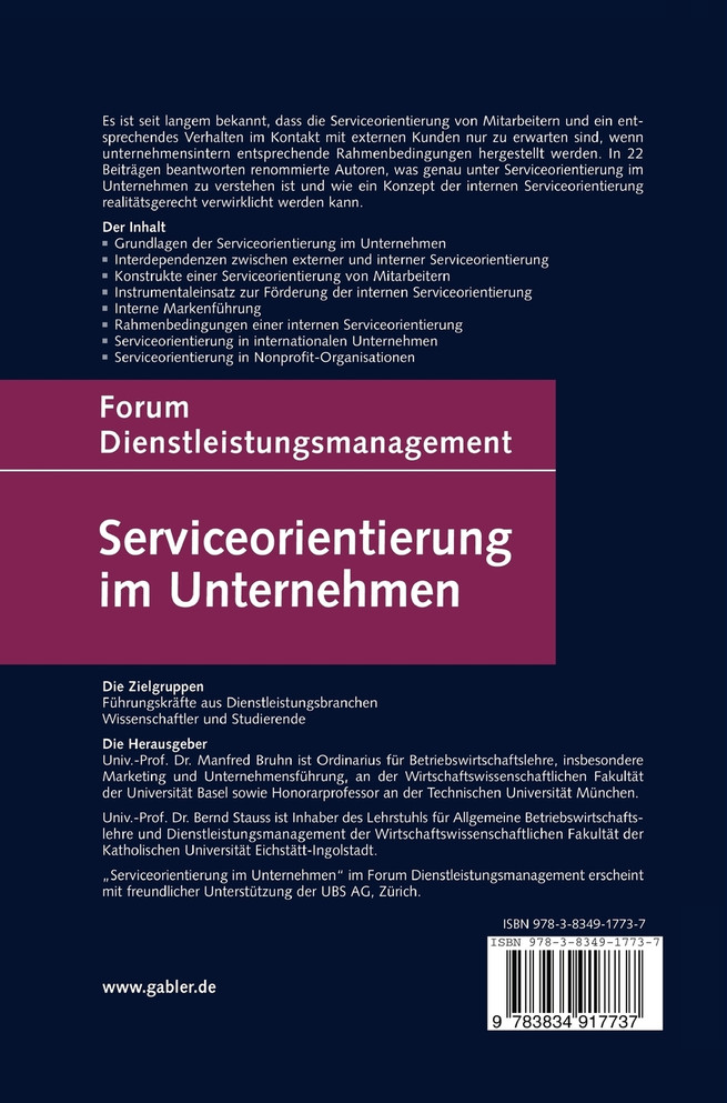 Serviceorientierung im Unternehmen