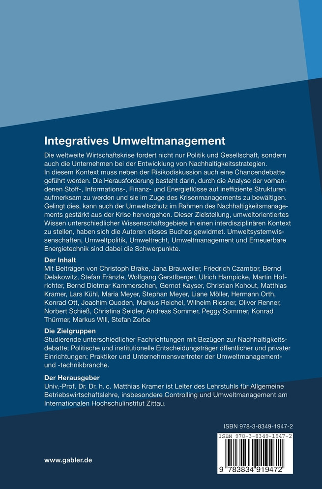 Integratives Umweltmanagement