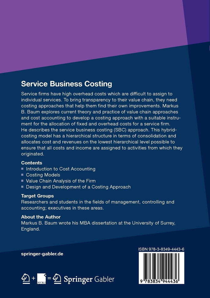 Service Business Costing