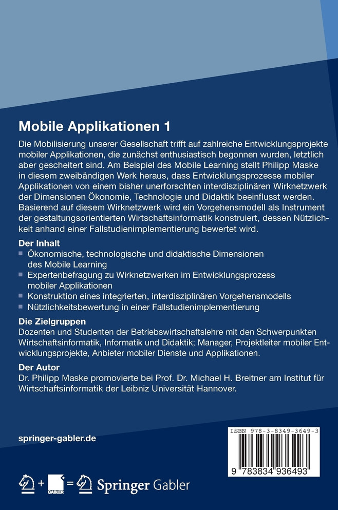 Mobile Applikationen 1