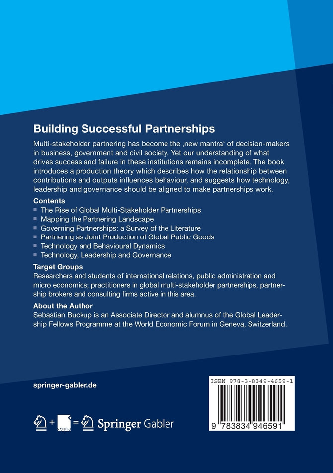 Building Successful Partnerships