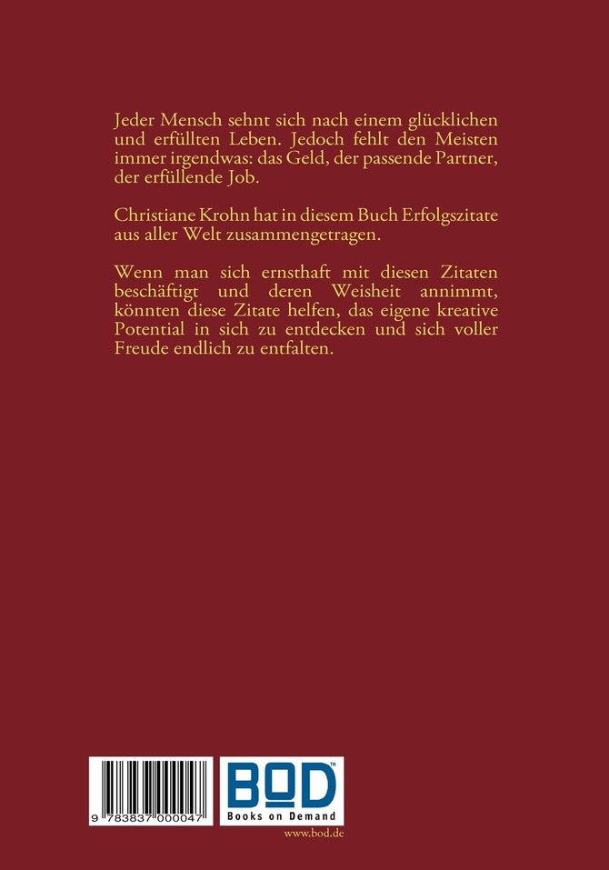 Zitate für Deinen Erfolg