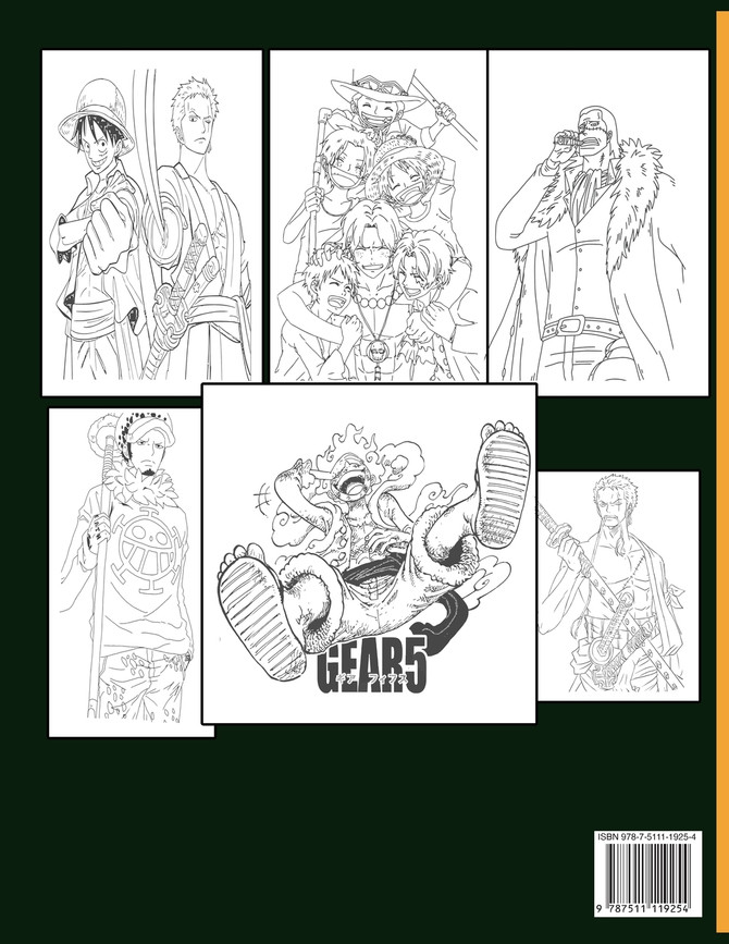 Epic One Piece Coloring Book