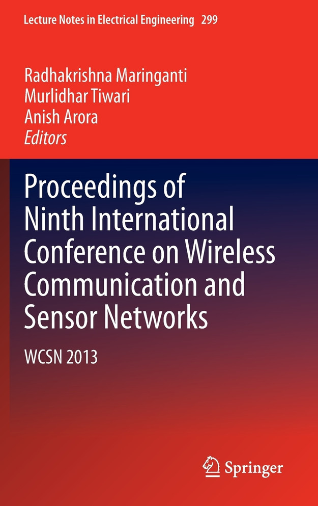 Proceedings of Ninth International Conference on Wireless Communication and Sensor Networks