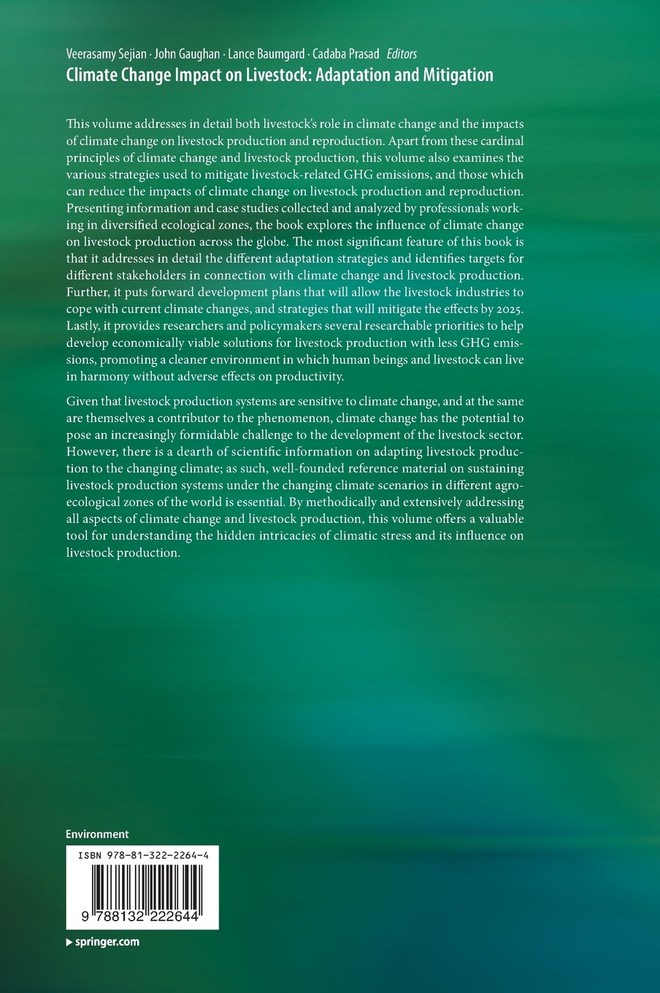 Climate Change Impact on Livestock