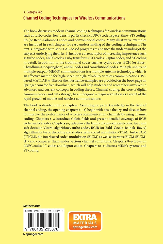 Channel Coding Techniques for Wireless Communications