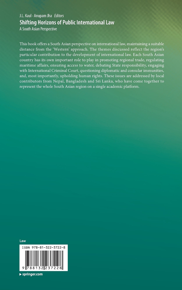 Shifting Horizons of Public International Law