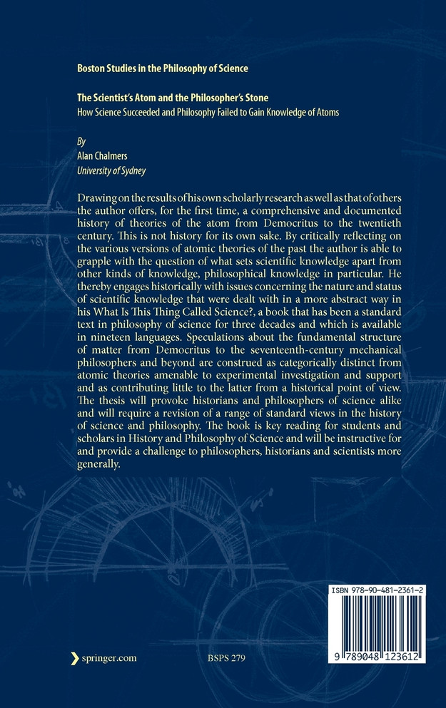 The Scientist's Atom and the Philosopher's Stone