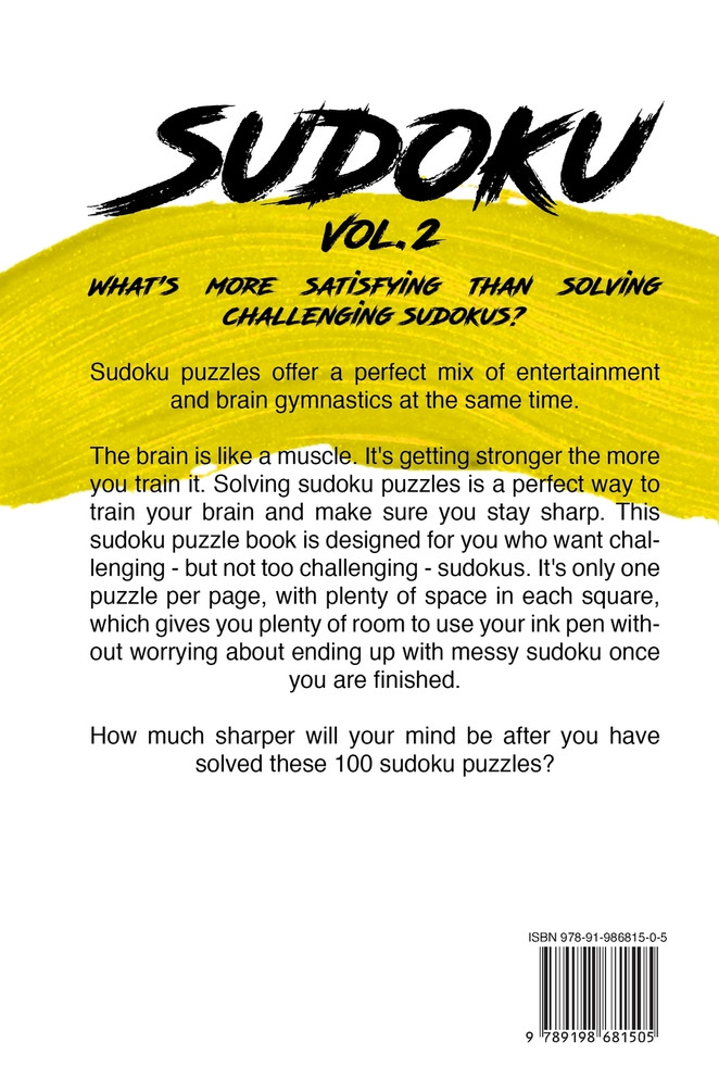 Sudoku Large Print