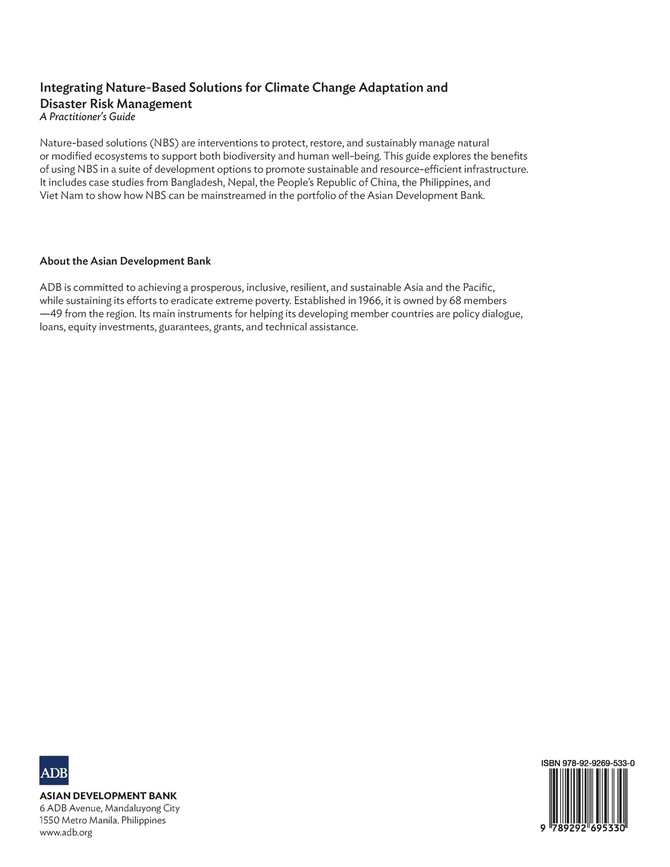 Integrating Nature-Based Solutions for Climate Change Adaptation and Disaster Risk Management