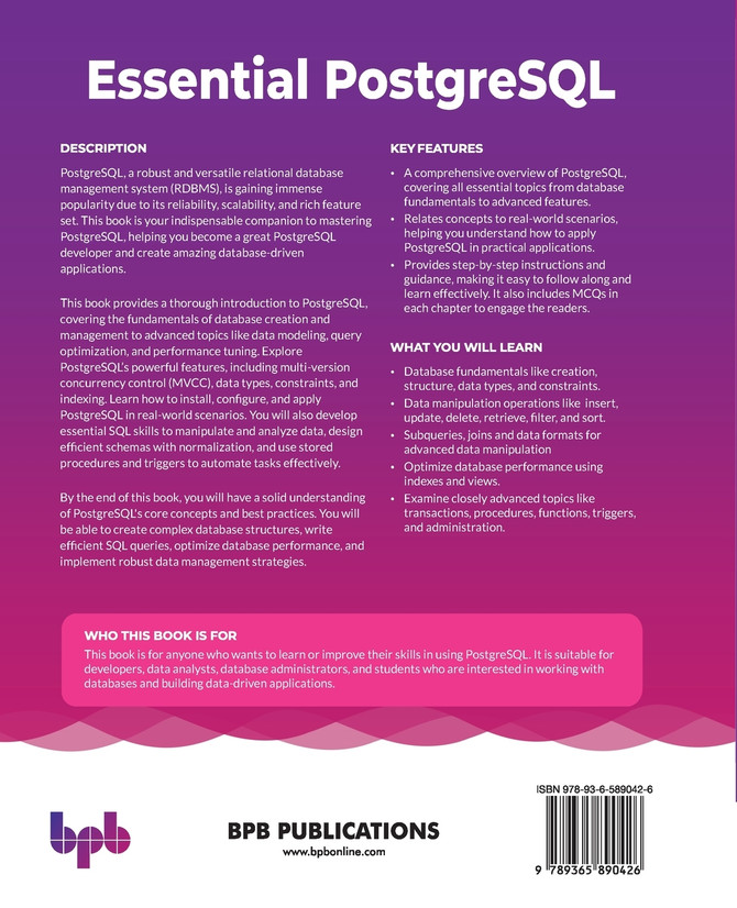 Essential PostgreSQL