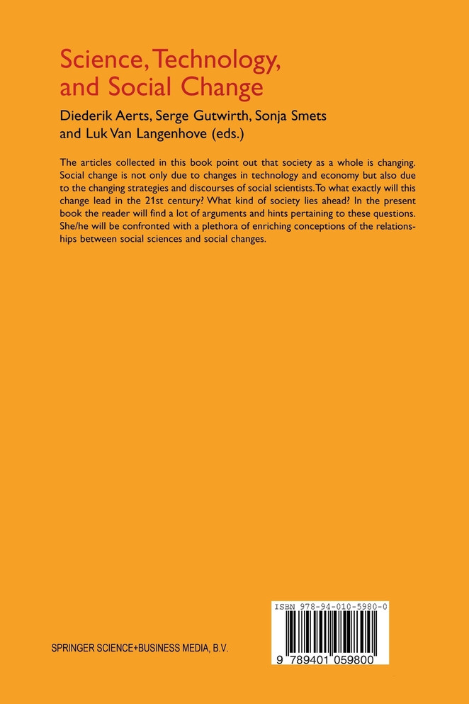 Science, Technology, and Social Change