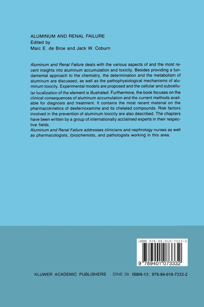 Aluminum and Renal Failure