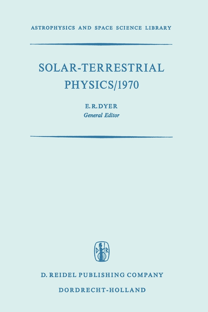 Solar-Terrestrial Physics/1970