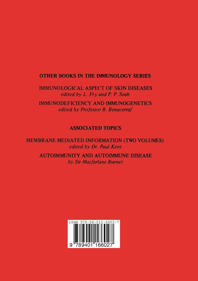 Immunological Aspects of Transplantation Surgery