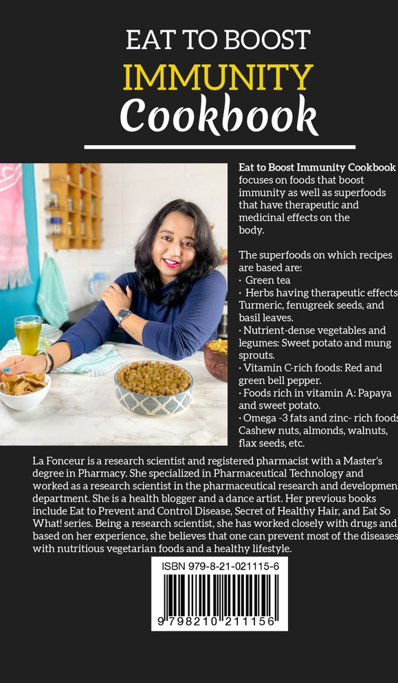 Eat to Boost Immunity Cookbook (BnW Print)