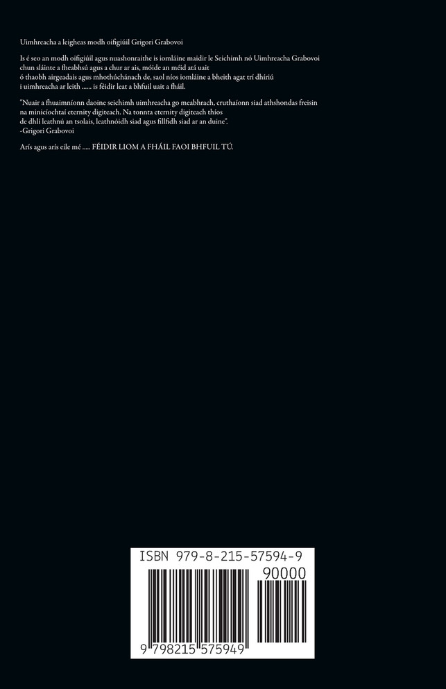 Uimhreacha a Shlainte Modh Oifigiuil Grigori Grabovoi