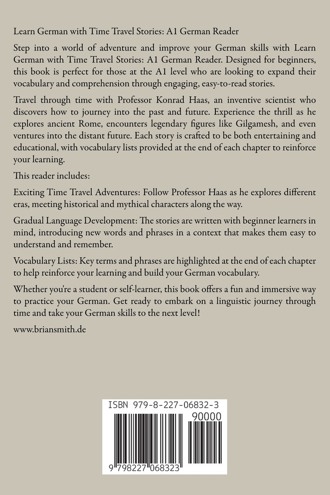 Learn German with Time Travel Stories