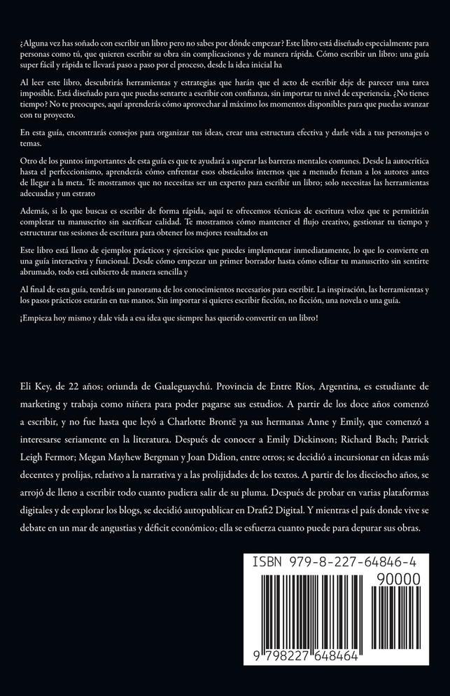 Cómo escribir un libro