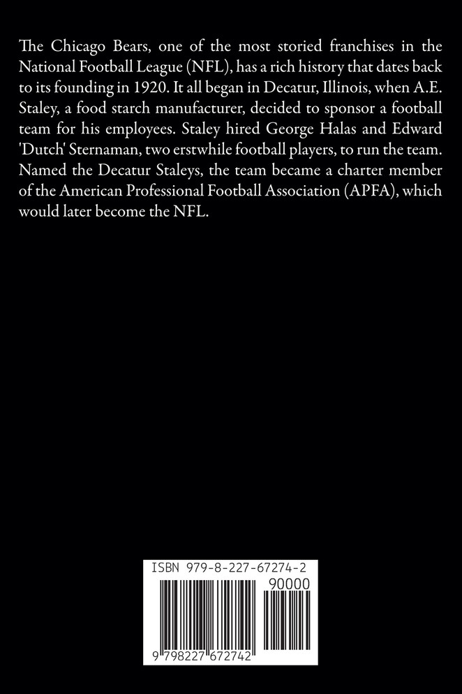 Chicago Bears Ultimate Fans Book