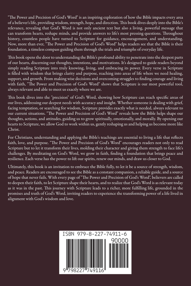 The Power and Precision of God's Word