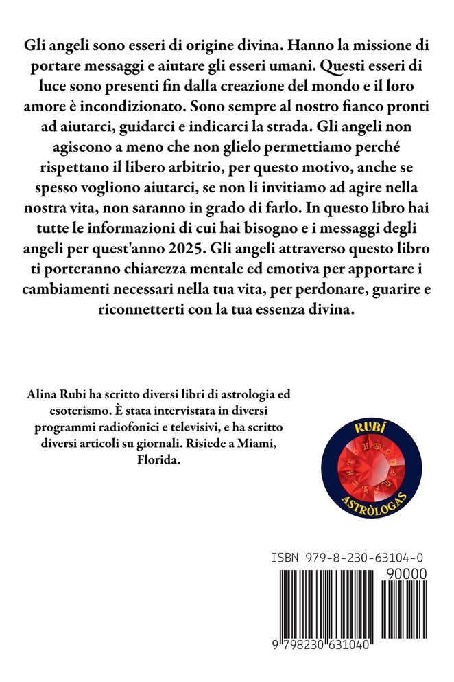 Angeli Oroscopo  2025