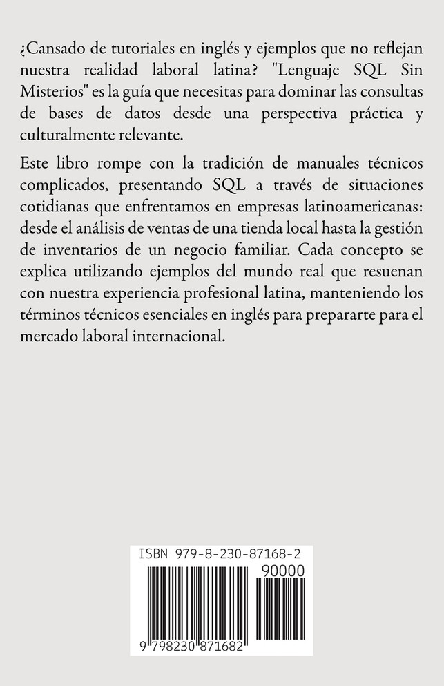 Lenguaje SQL Sin Misterios
