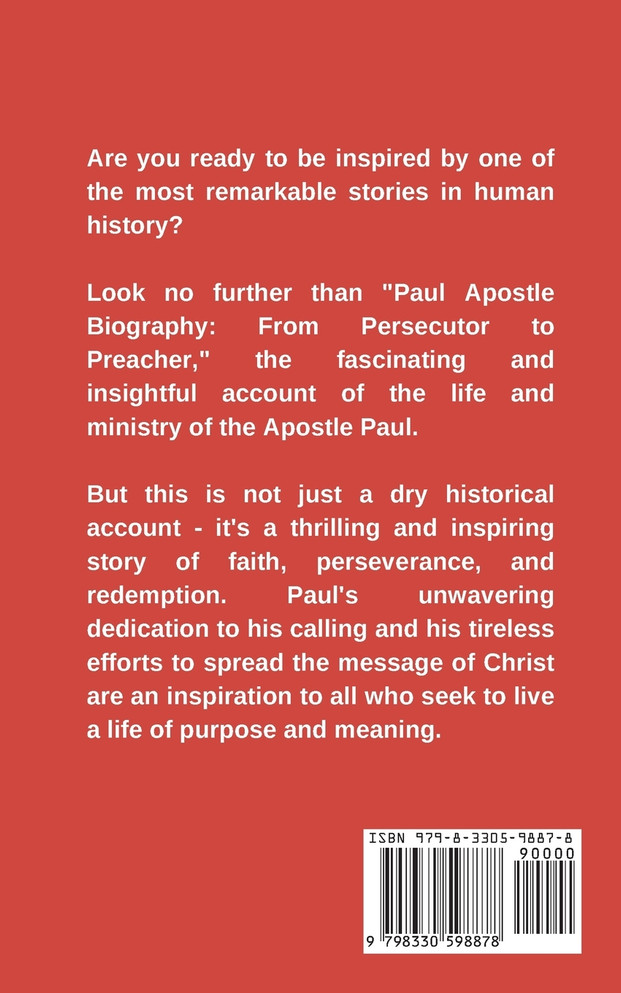 Paul Apostle Biography