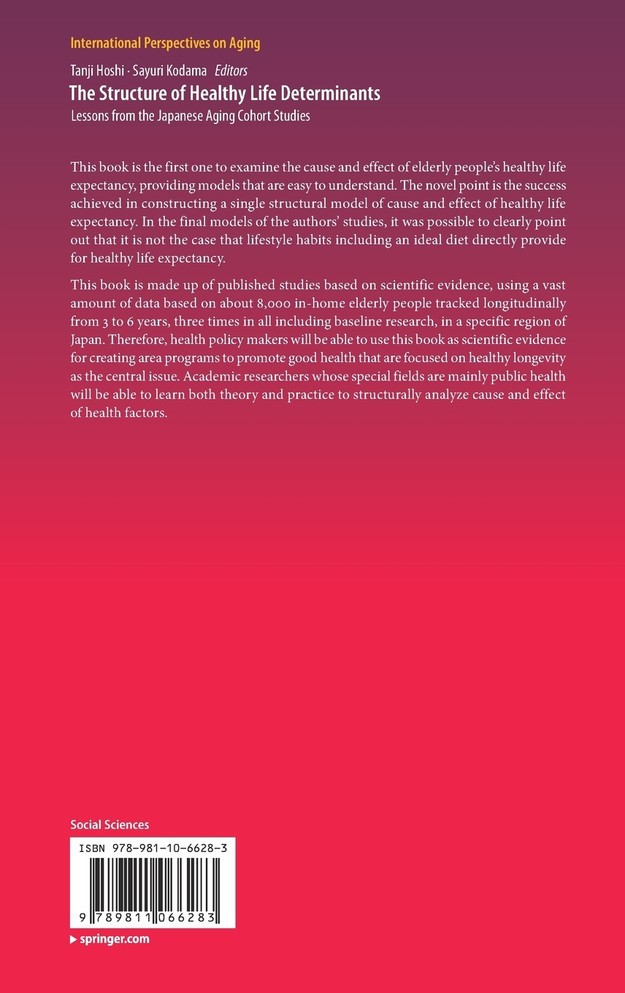 The Structure of Healthy Life Determinants