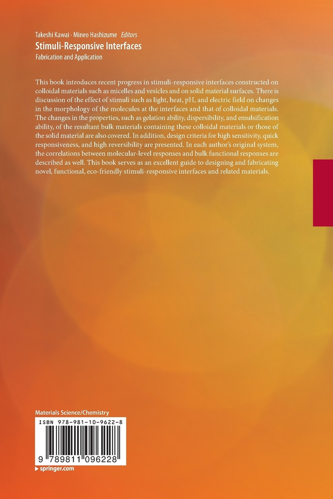 Stimuli-Responsive Interfaces