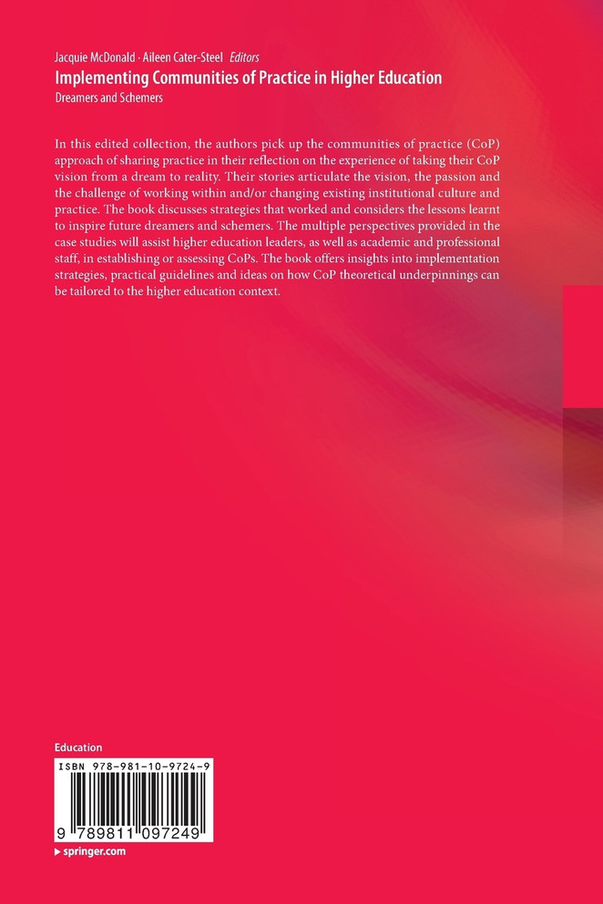 Implementing Communities of Practice in Higher Education