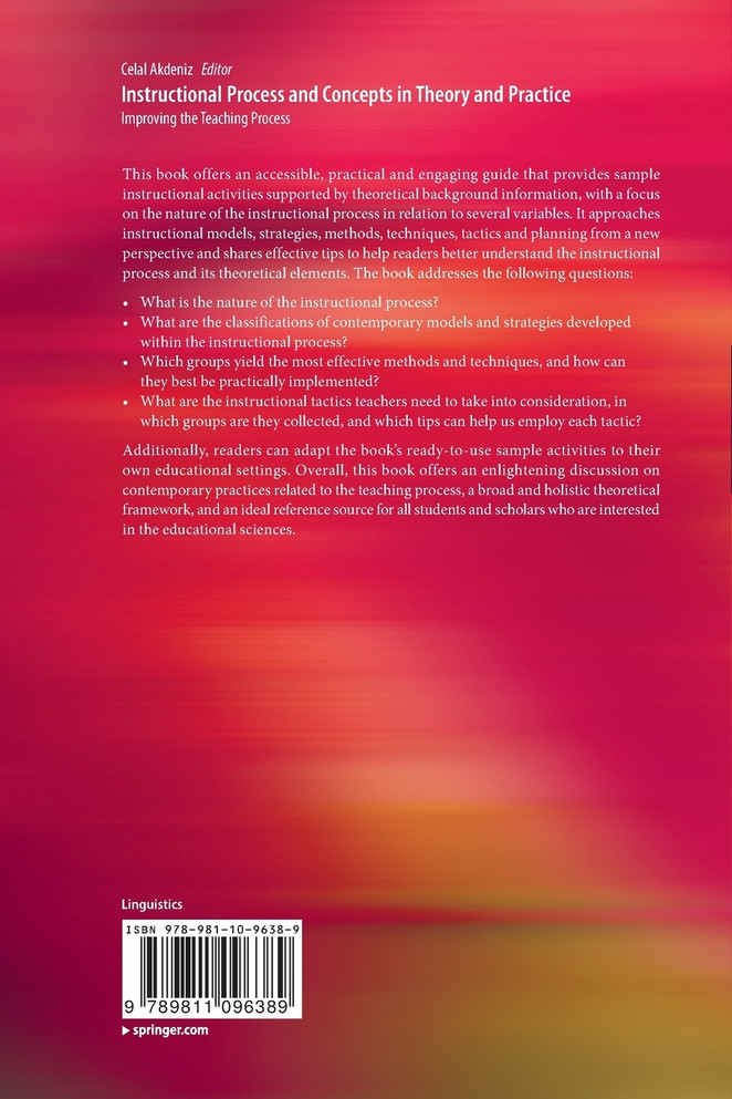 Instructional Process and Concepts in Theory and Practice