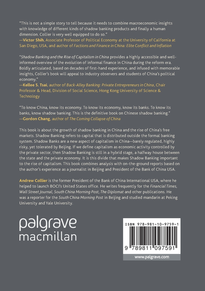 Shadow Banking and the Rise of Capitalism in China