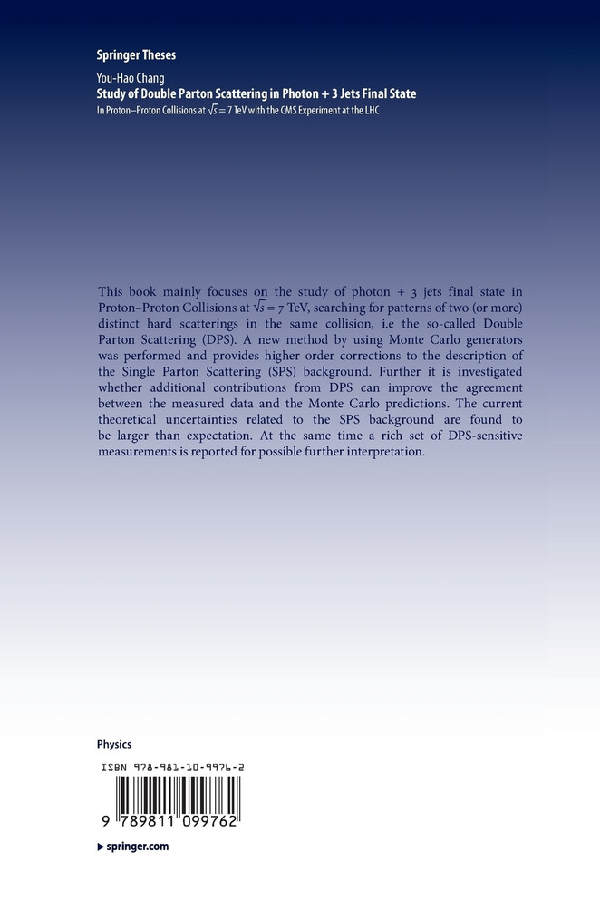 Study of Double Parton Scattering in Photon + 3 Jets Final State