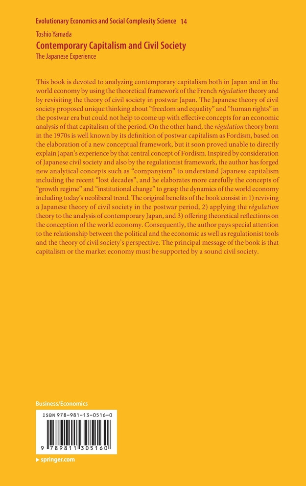 Contemporary Capitalism and Civil Society