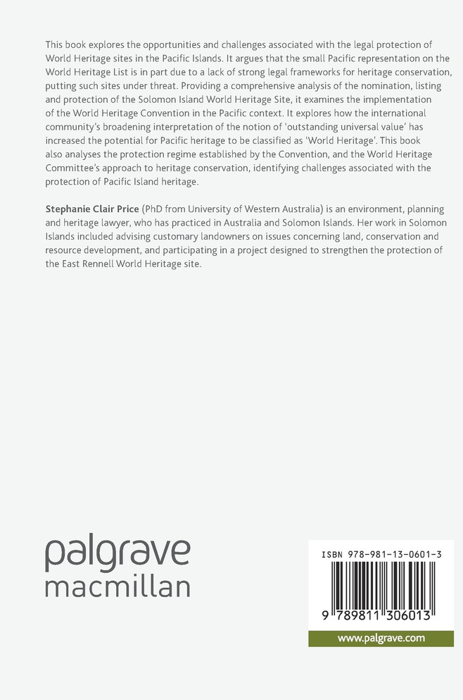 World Heritage Conservation in the Pacific