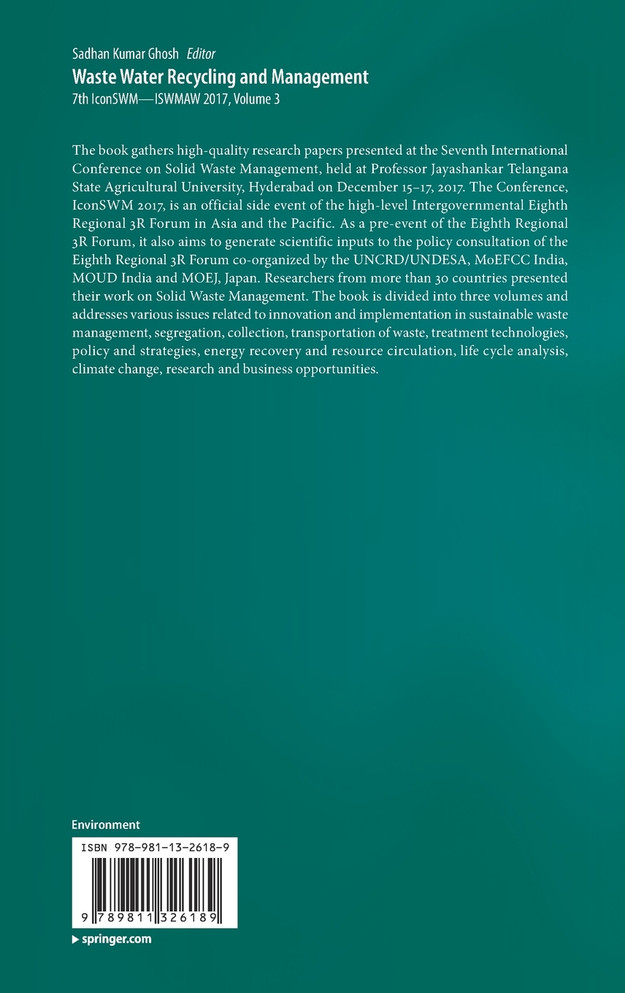 Waste Water Recycling and Management