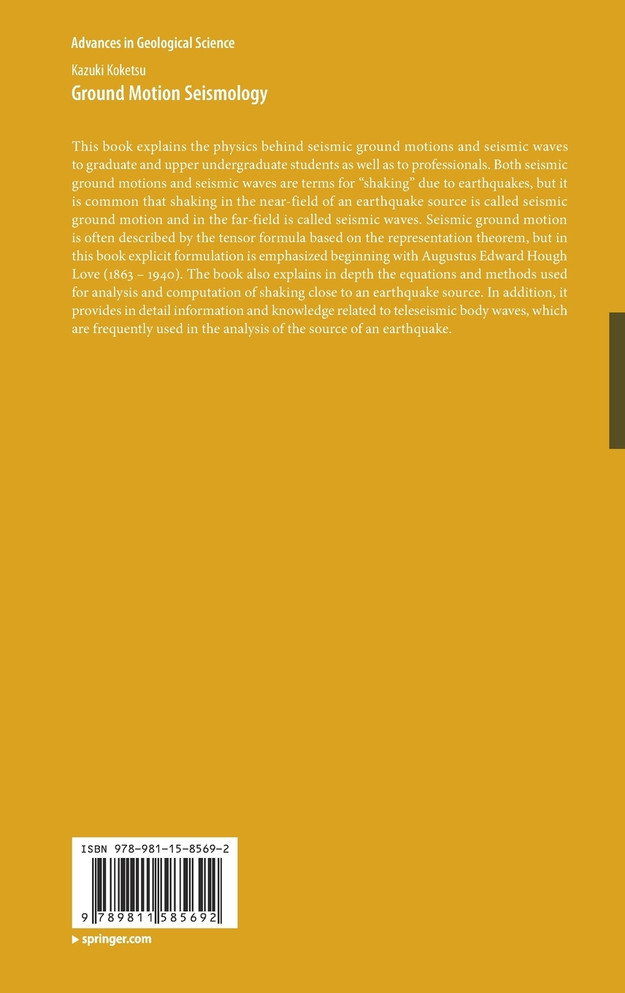 Ground Motion Seismology