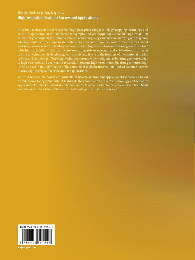High-resolution Seafloor Survey and Applications