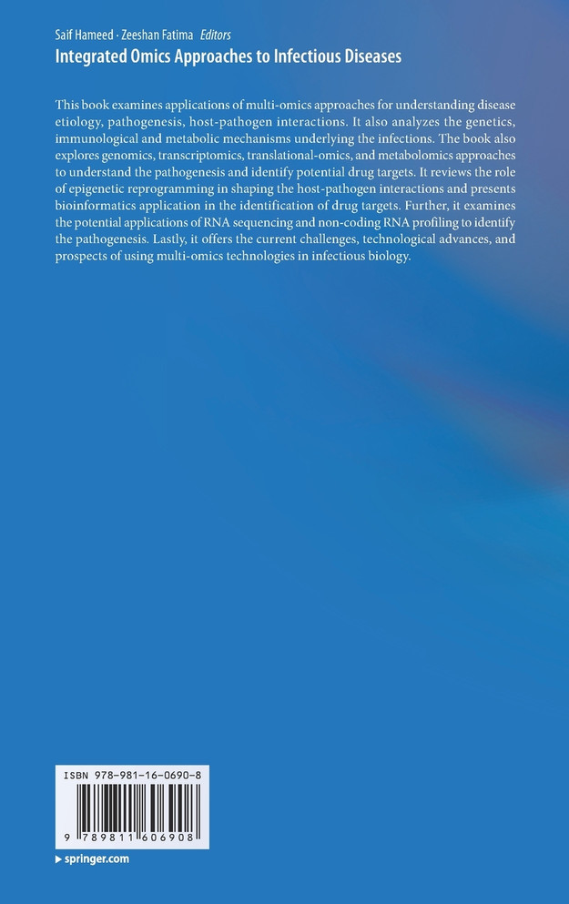Integrated Omics Approaches to Infectious Diseases