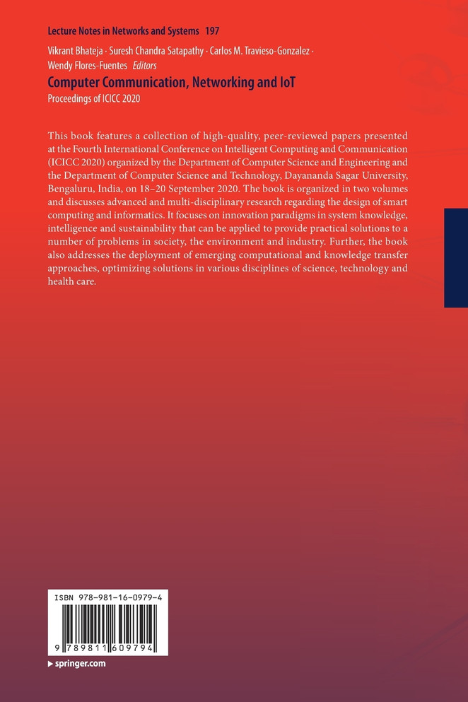 Computer Communication, Networking and IoT