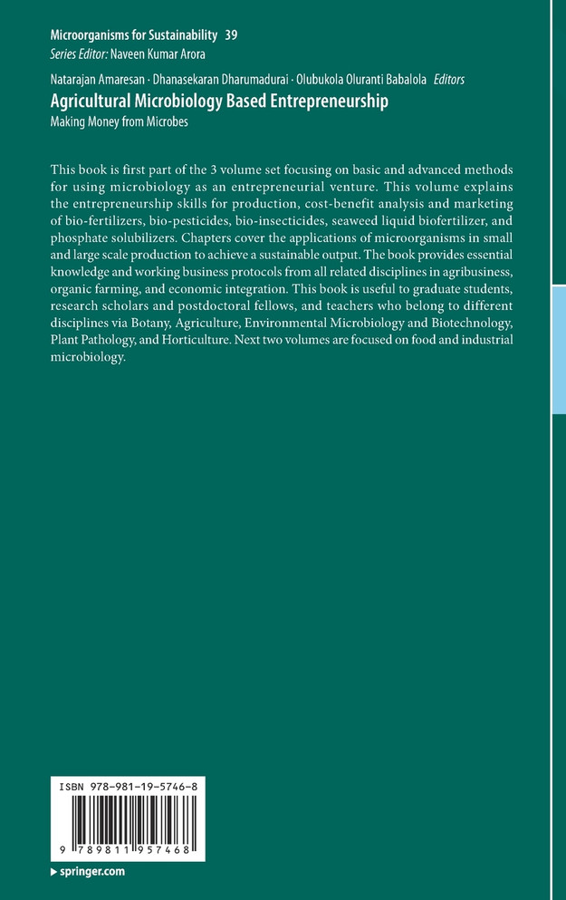 Agricultural Microbiology Based Entrepreneurship