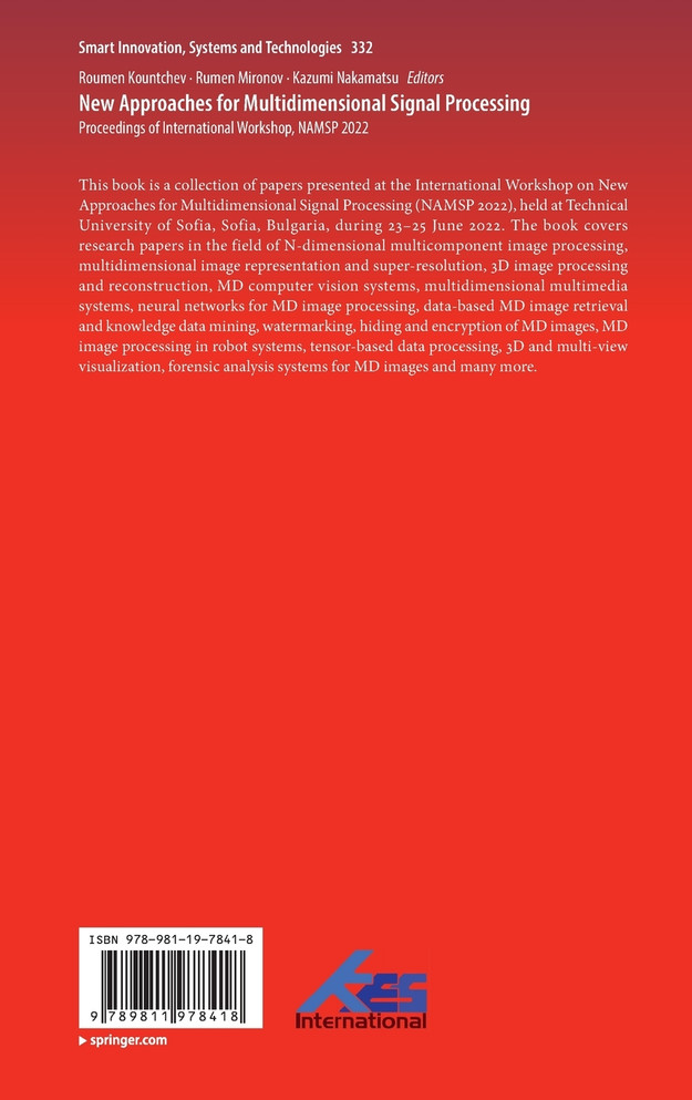 New Approaches for Multidimensional Signal Processing