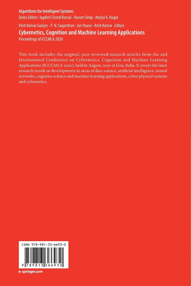 Cybernetics, Cognition and Machine Learning Applications