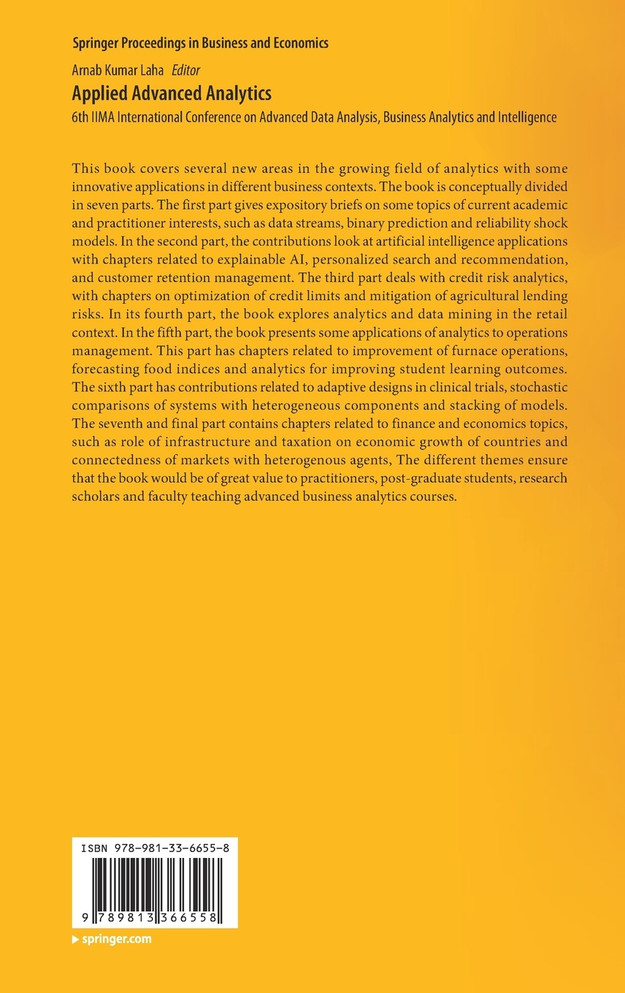 Applied Advanced Analytics